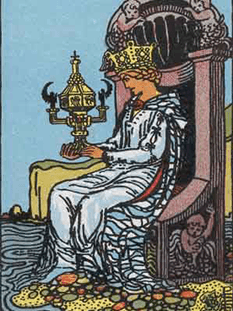 Tarot karta Kraljica kelihi