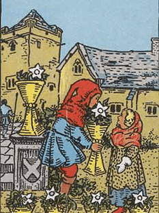 Tarot karta Šestica kelihi