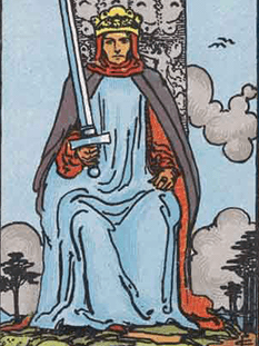 Tarot karta Kralj meči