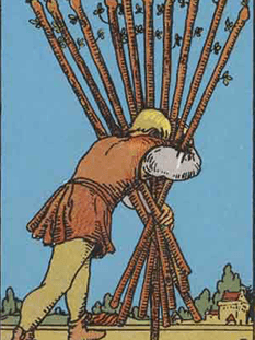 Tarot karta Desetica palice