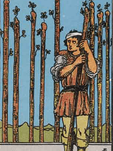 Tarot karta Devetica palice