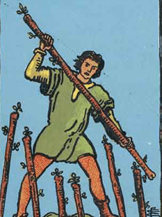 Tarot karta Sedmica palice