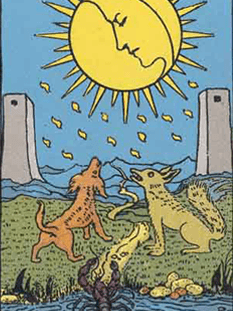 Tarot karta Luna
