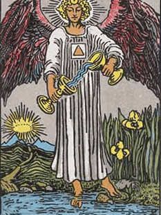 Tarot karta Zmernost